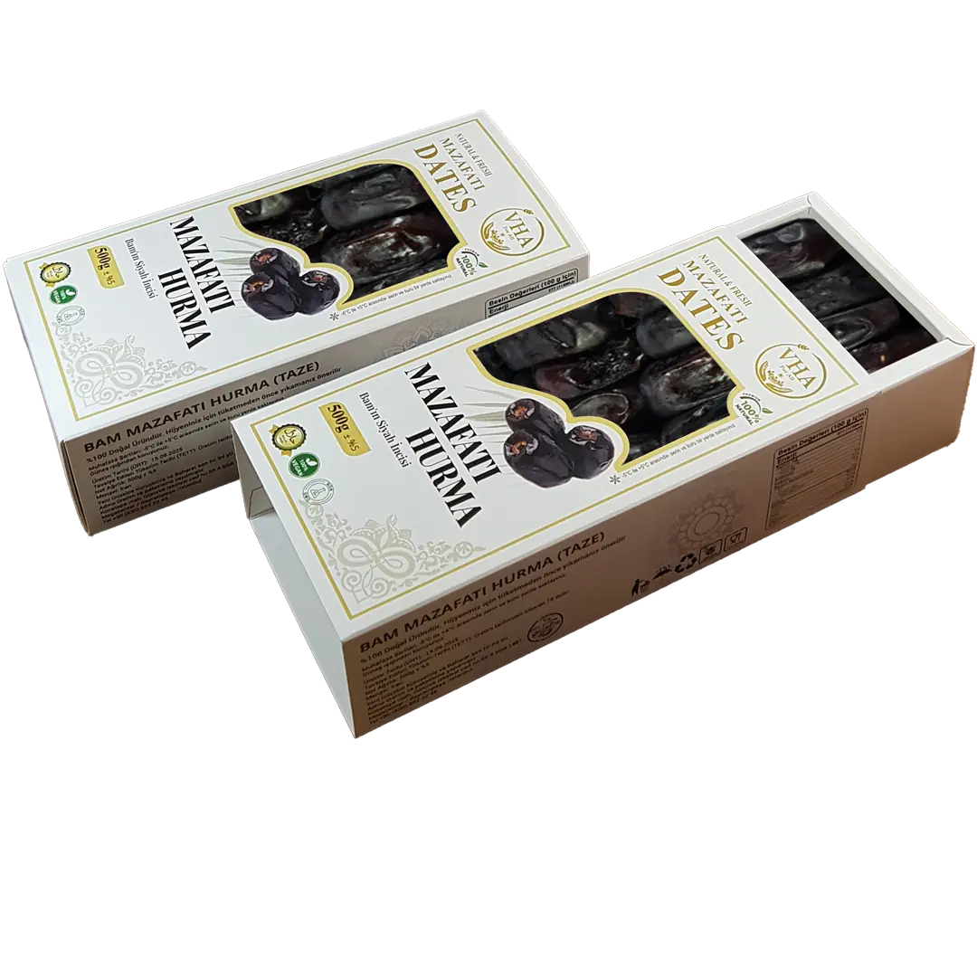 VHA Foods 500g Mozafati Dates retail package